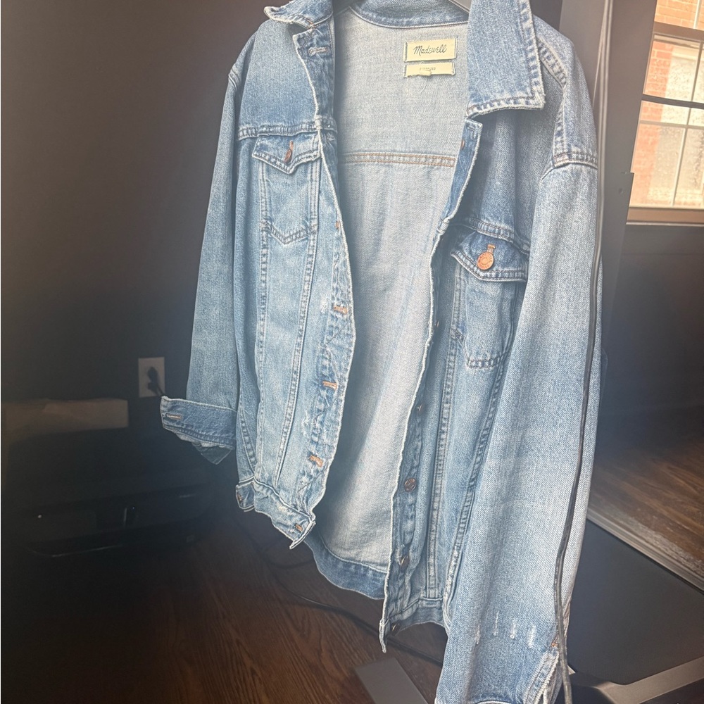 Madewell Light Blue Denim Jacket